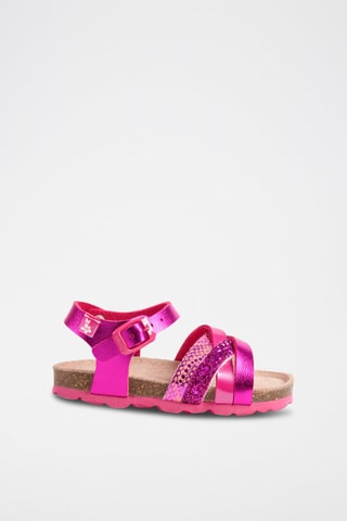 Sandalias - Violeta y rosa