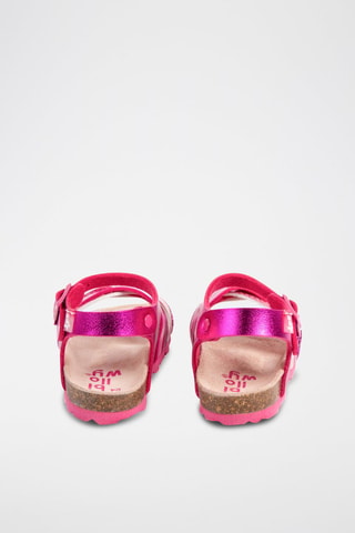 Sandalias - Violeta y rosa