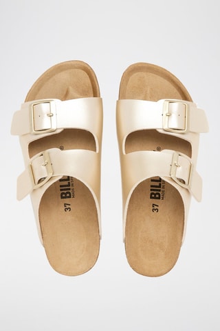 Sandalias con plataforma - Beige