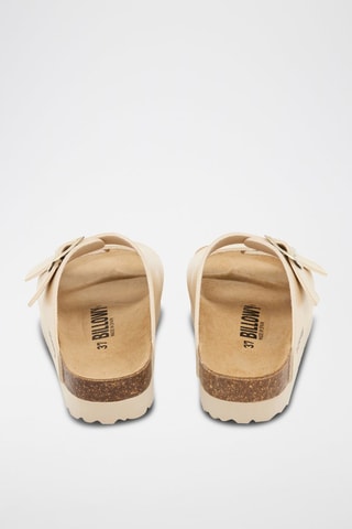 Sandalias con plataforma - Beige