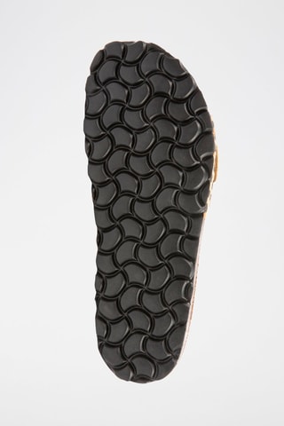 Sandalias - Negro, beige, marrón y dorado
