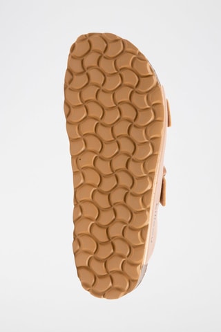 Sandalias - Negro, rosa y dorado