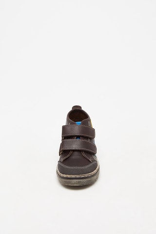 Zapatillas de piel - Marrón