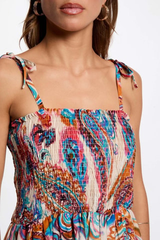 Robe longue  - Multicolore