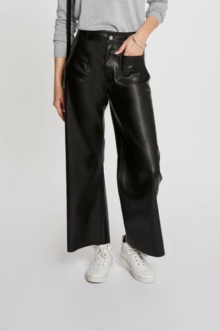 Pantalon wide legs - Noir