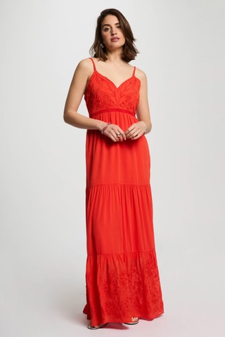 Robe longue - Orange