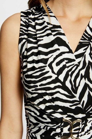Robe portefeuille - Multicolore