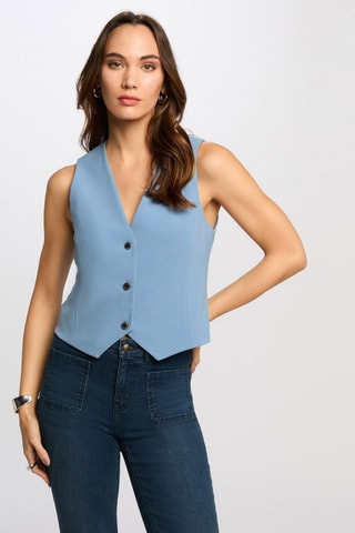 Gilet de costume  - Bleu