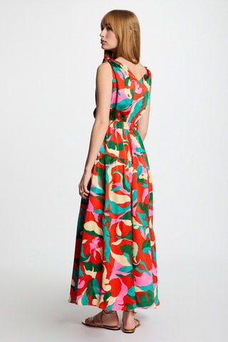 Robe longue - Multicolore