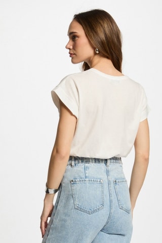 T-shirt  - Blanc et noir