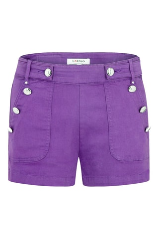 Short en jean - Violet