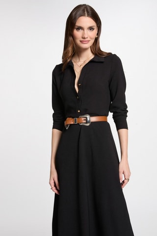 Robe midi - Noir