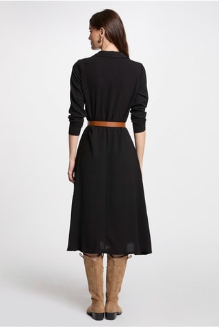 Robe midi - Noir