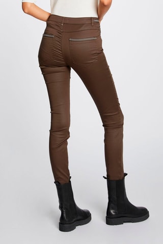 Pantalon slim - Taupe