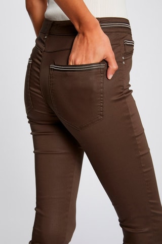 Pantalon slim - Taupe
