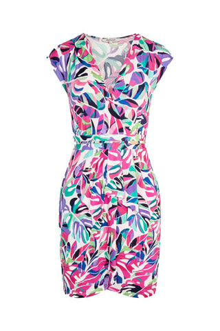Robe portefeuille - Multicolore