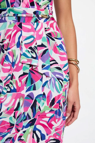Robe portefeuille - Multicolore