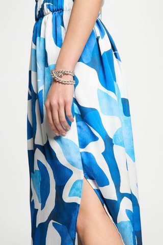 Jupe longue taille haute - Multicolore