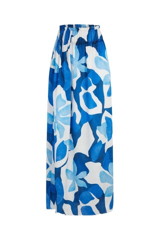 Jupe longue taille haute - Multicolore