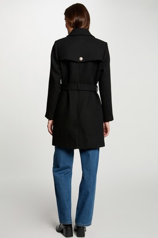 Manteau en laine - Noir