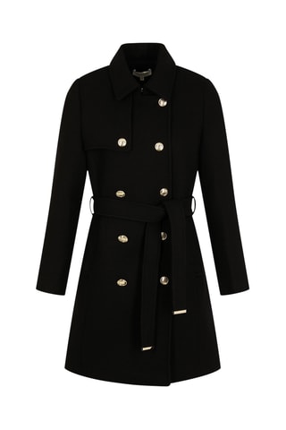 Manteau en laine - Noir