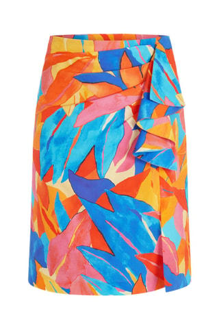 Jupe droite - Multicolore