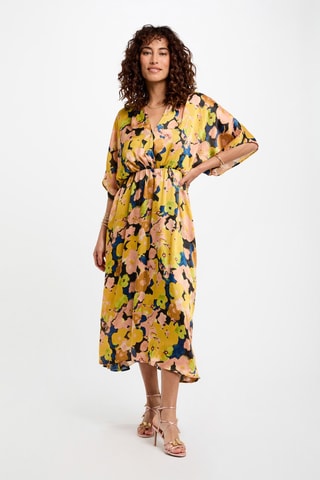 Robe midi - Multicolore