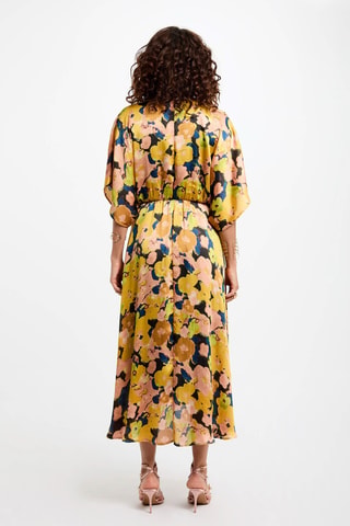 Robe midi - Multicolore