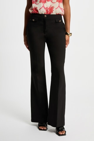 Pantalon bootcut - Noir