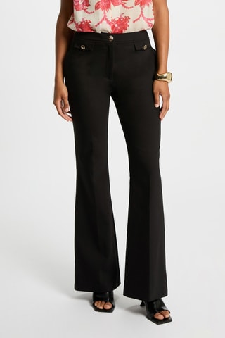 Pantalon bootcut - Noir