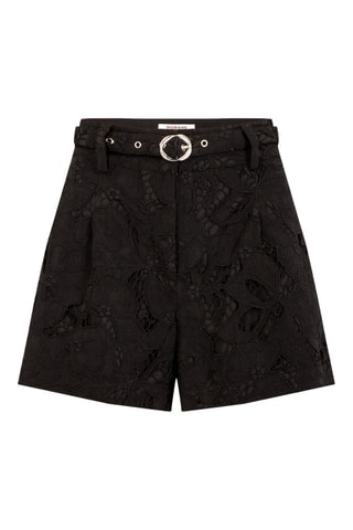 Short en guipure - Noir