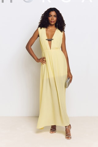 Robe longue - Jaune
