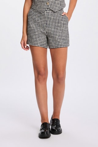 Short droit en coton biologique - Multicolore