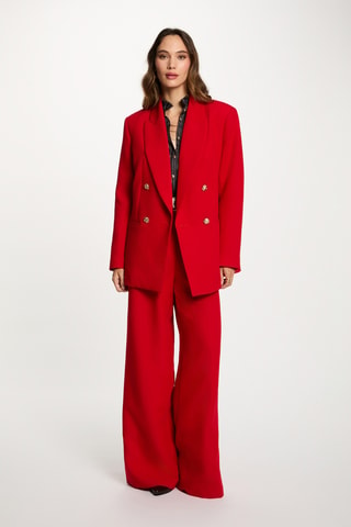 Blazer oversize - Rouge