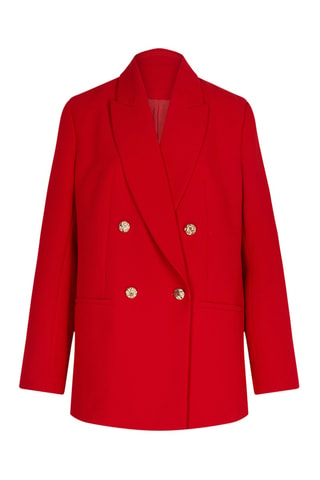 Blazer oversize - Rouge
