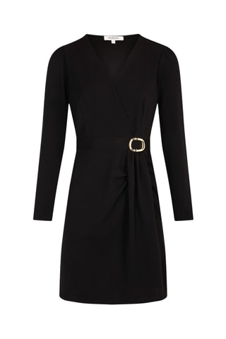 Robe portefeuille - Noir