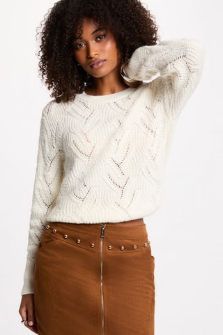 Jupe droite - Marron