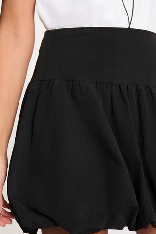 Jupe boule taille haute - Noir