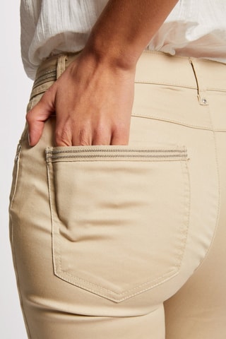 Pantalon slim - Beige