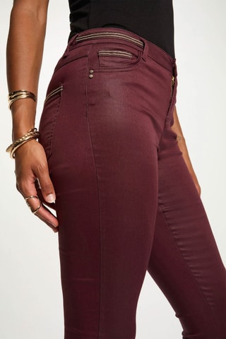 Pantalon slim - Violet