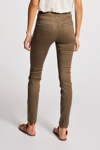 Pantalon slim - Kaki