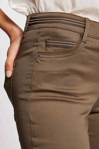 Pantalon slim - Kaki