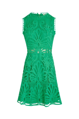 Robe en guipure - Vert