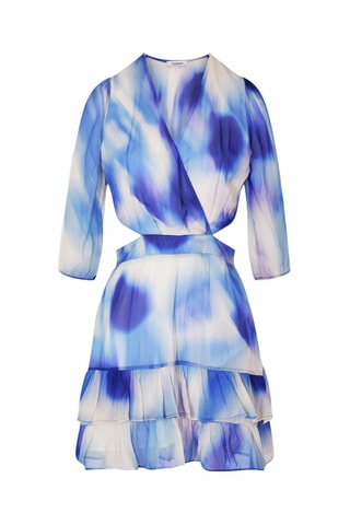 Robe volantée - Multicolore