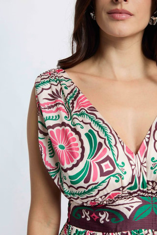 Robe longue - Multicolore