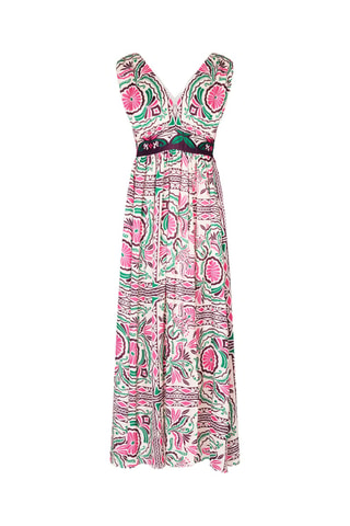 Robe longue - Multicolore