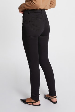 Jean slim taille haute - Noir