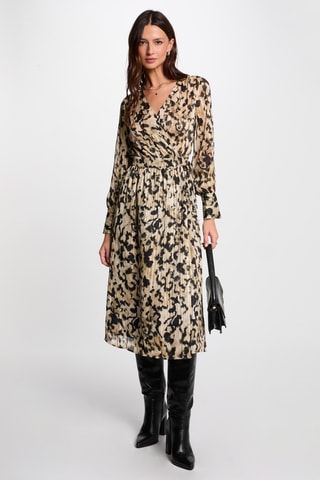 Robe portefeuille - Multicolore