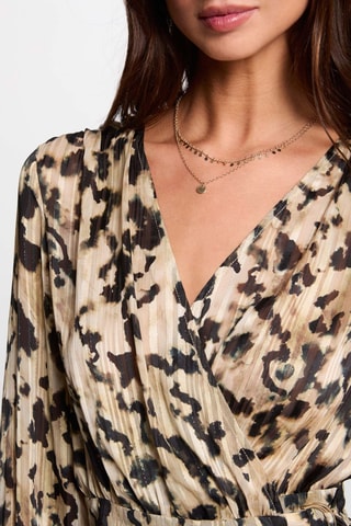 Robe portefeuille - Multicolore