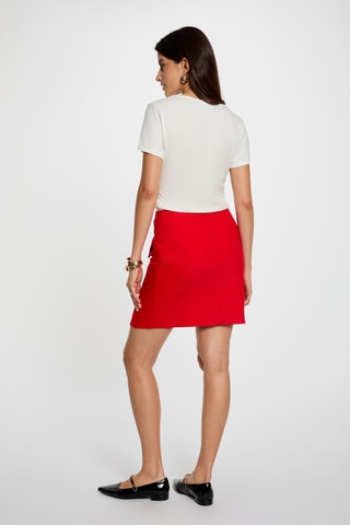 T-shirt droit - Blanc